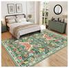 Vintage Wildflower Border Carpet Boho Insect Floral living room bedroom decor Floor Mat Indoor Kitchen Hallway Home Decoration