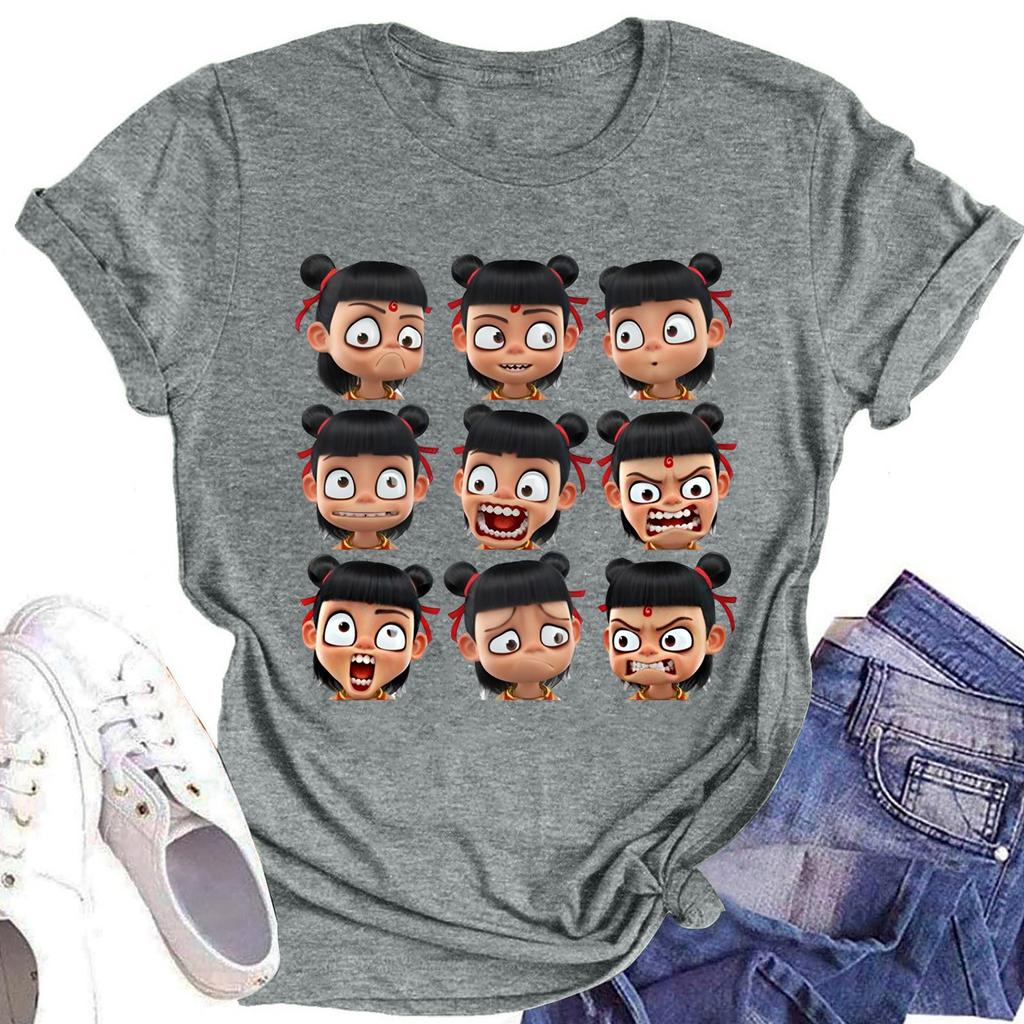 Мужская и женская футболка с круглым вырезом и короткими рукавами