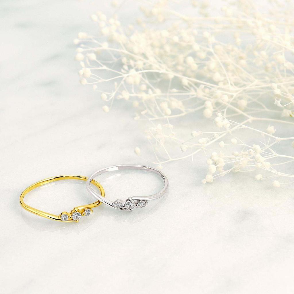 Кольцо с бриллиантом PT900 PLATINUM COLLECTION 12 [Лара Кристи] 0,1 карат Нет. лр-71-0001-12