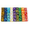 Six Sided Dice 10pcs D6 16mm Square Corners Dice Entertainment Acrylic Gambling Tool Dice