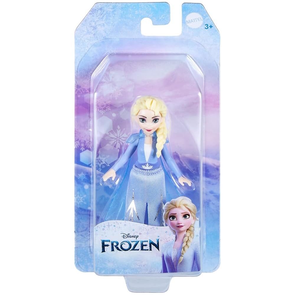 Mattel Disney Холодное Сердце Мини-кукла Эльза Игрушка для переодевания 3+ лет
