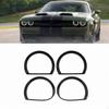 4 шт. Крышка абажура фары, обрамление для автомобильной фары, фара