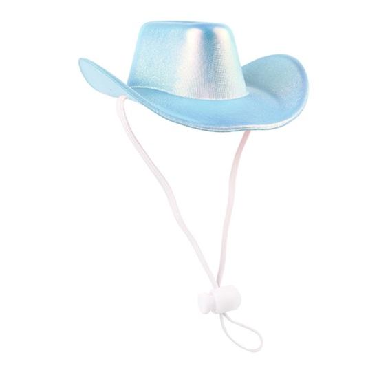 Ковбойская шляпа для домашних животных для маленьких собак и кошек, кепка для косплея, пляжная шляпа с козырьком, костюм щенка, аксессуары для уличной вечеринки, реквизит для фотосессии