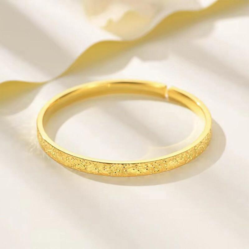 Broken Ice Open Bracelet Female Niche Light Luxury High-end Bracelet Accessories
