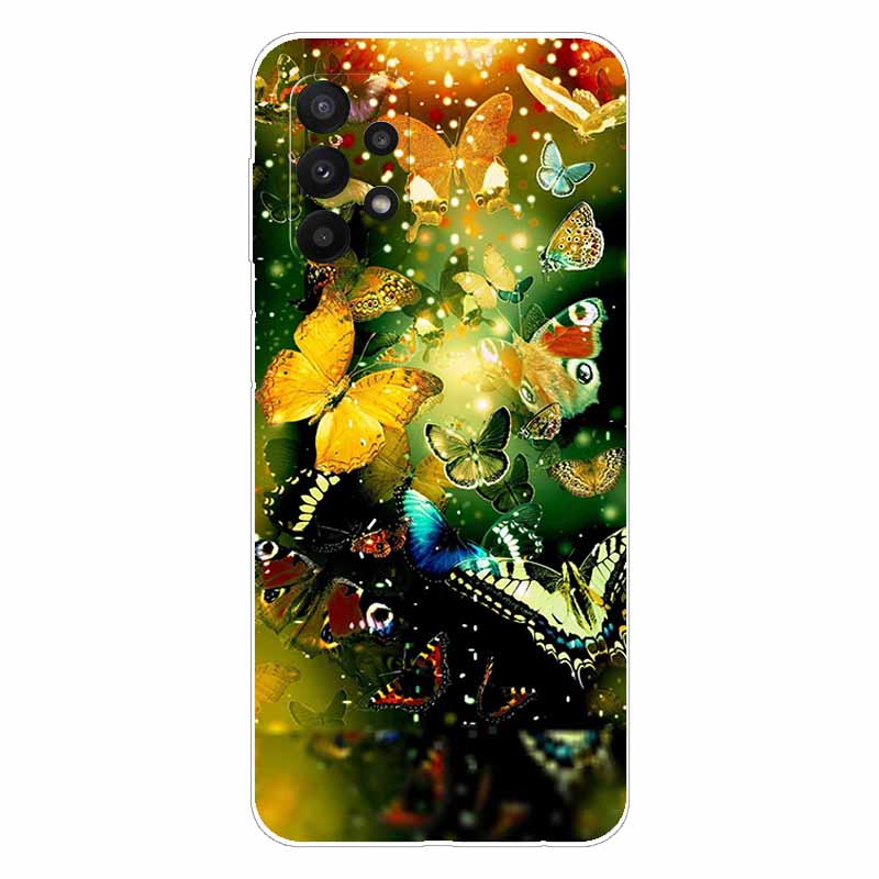 Чехол-бампер для Samsung Galaxy A23 5G, Мягкая силиконовая задняя крышка для Samsung A23 4G 6.6'', Ударопрочный чехол-бампер, Fundas A 23, Расписной