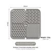 Silicone Material Silicone Mat Suction Cup Slow Feeder New Pet Lick Mat  Pet Feeding