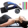Lumbar Support Device Adjustable Back Stretcher Relief Neck Relaxation Lumbar Vertebra Stretching Massager Yoga Assistance Tool