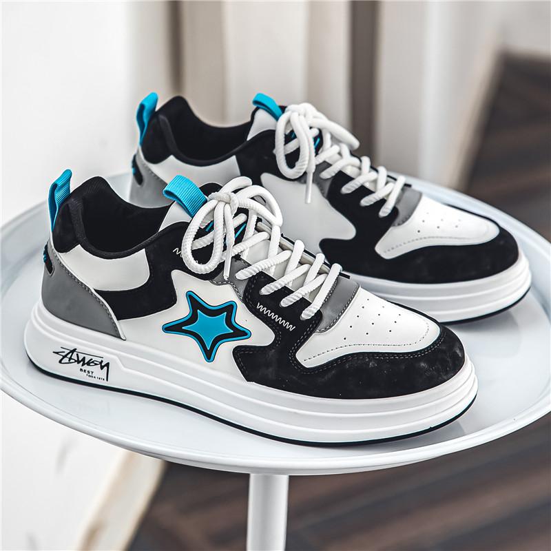 Trend Casual Men's Sports Shoes Star Designer Men's Shoes Autumn Original Man Skateboard Shoes Breathable Low-Cut Sneakers Men