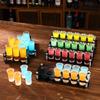 38mm Shot Glasses Holder 6/12Hole Cup Serving Tray Acrylic Cup Holder  Restaurant Service