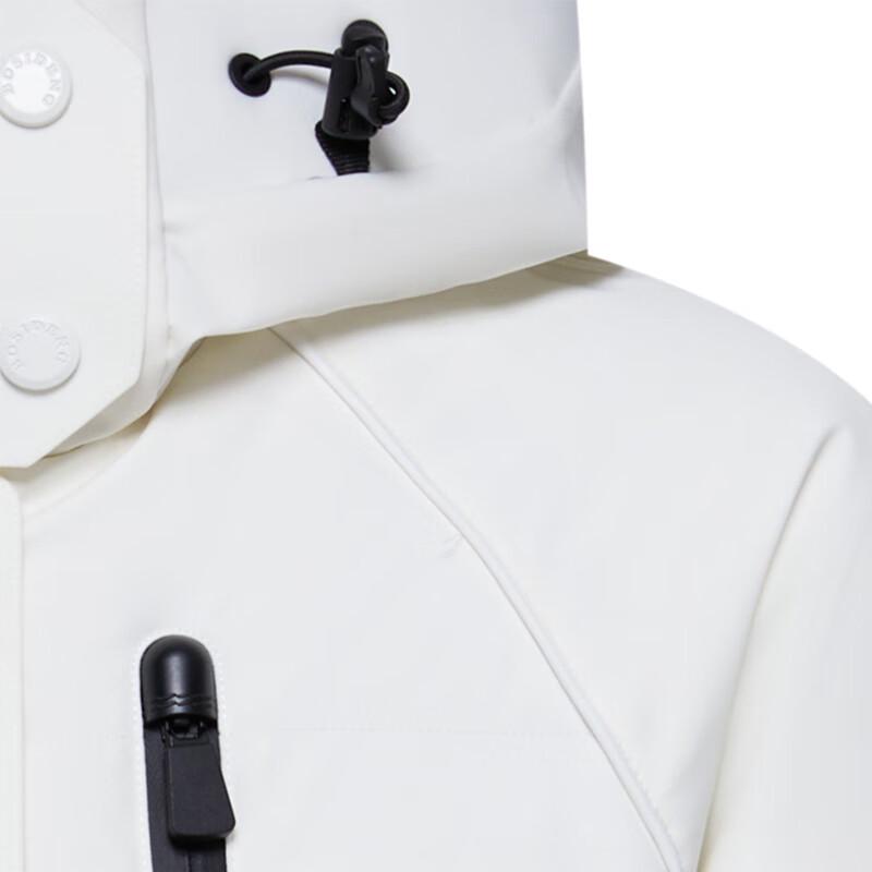 BOSIDENG Outdoor Hooded Mid-Length Down Puffer Coat B30142506