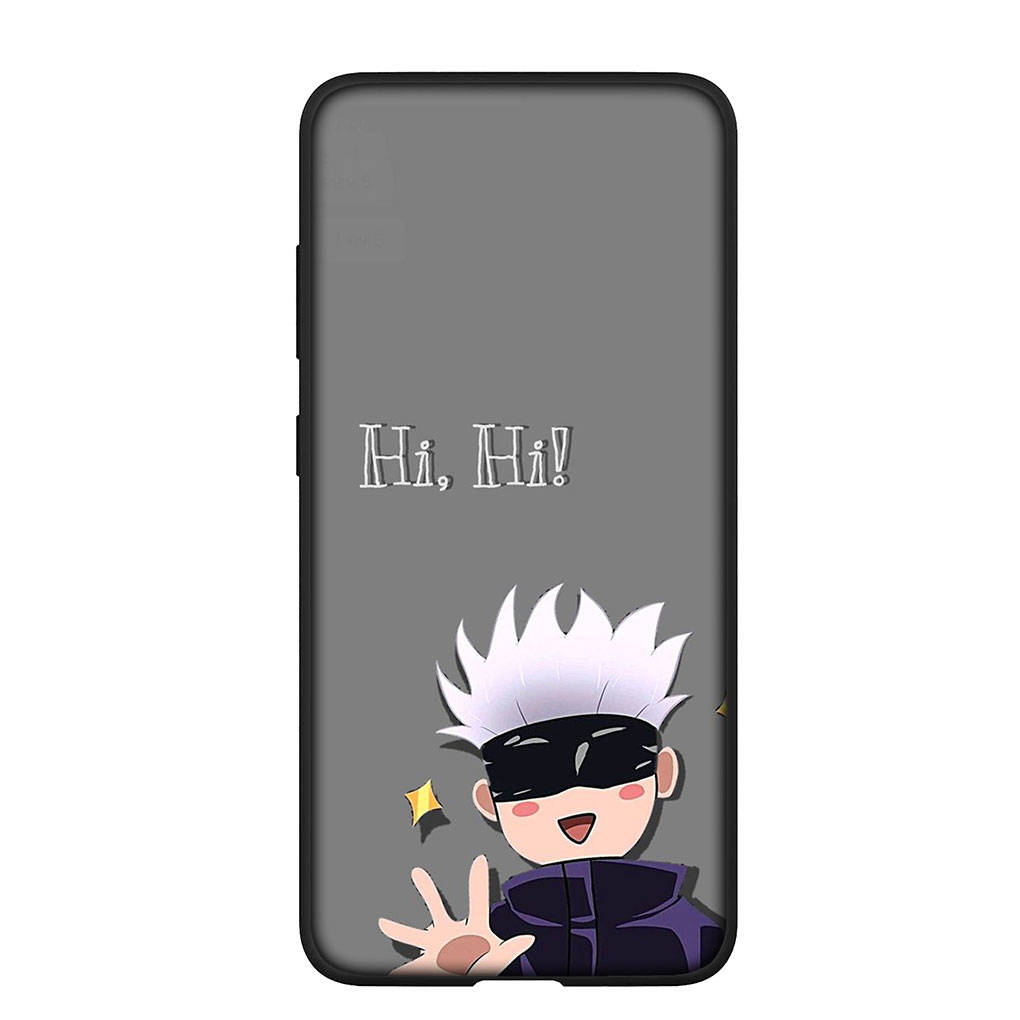 Чехол для телефона Samsung Galaxy S25 S24 S23 iPhone 16 15 Xiaomi Redmi Note 14 13 12 16E X 11 Pro Max OPPO Moto Huawei Jujutsu Kaisen Gojo Satoru Cover