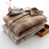 S-XL утолщенная рубашка в клетку, женское плюшевое свободное винтажное теплое шерстяное пальто