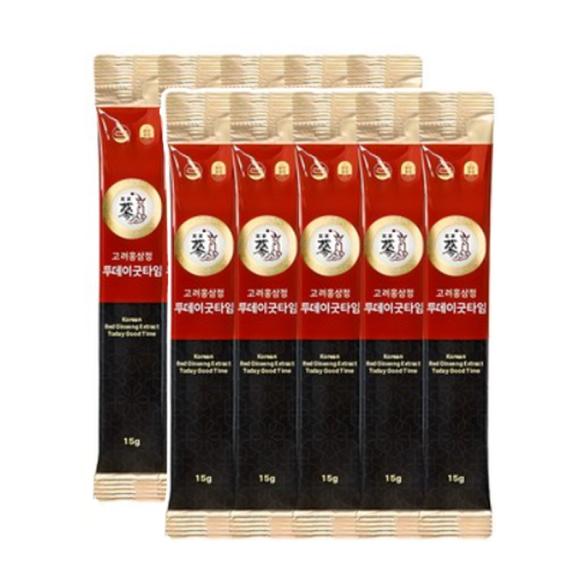Pungnyeonbogam Korean Red Ginseng Extract Today Good Time, 15g (7 Options)