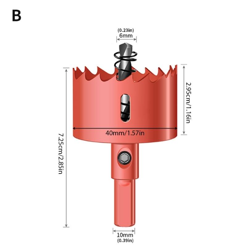 M42 Кольцевая пила Сверло Резак для металла железа пластика дерева ПВХ доски гипсокартона деревообрабатывающий инструмент для сверления отверстий столярный инструмент