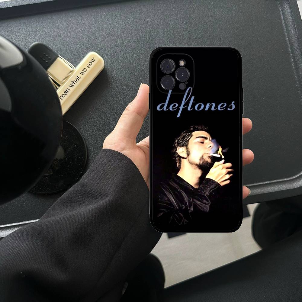 Альтернативная метал-группа Deftones Чехол для телефона Для IPhone 11 13 16 12 17 14 15 Pro Max Plus Мягкая прозрачная задняя крышка Coque