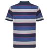 FC Barcelona Mens Striped Polo Shirt