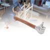 Hammer Hand Wooden Handle Stainless Steel Head Multifunctional Hammer for Construction Gardening Household Use