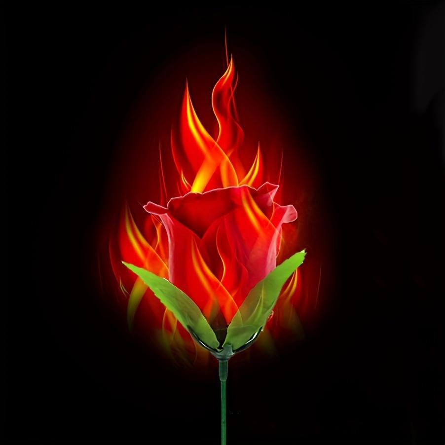 10 шт. волшебные игрушки уличные волшебные факелы для роз волшебный реквизит День святого Валентина исповедь волшебный реквизит