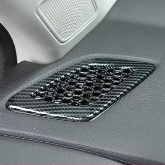 For Honda CRV CR-V 2024 Car Dashboard Air Vent Cover Trim Carbon fiber 2pcs