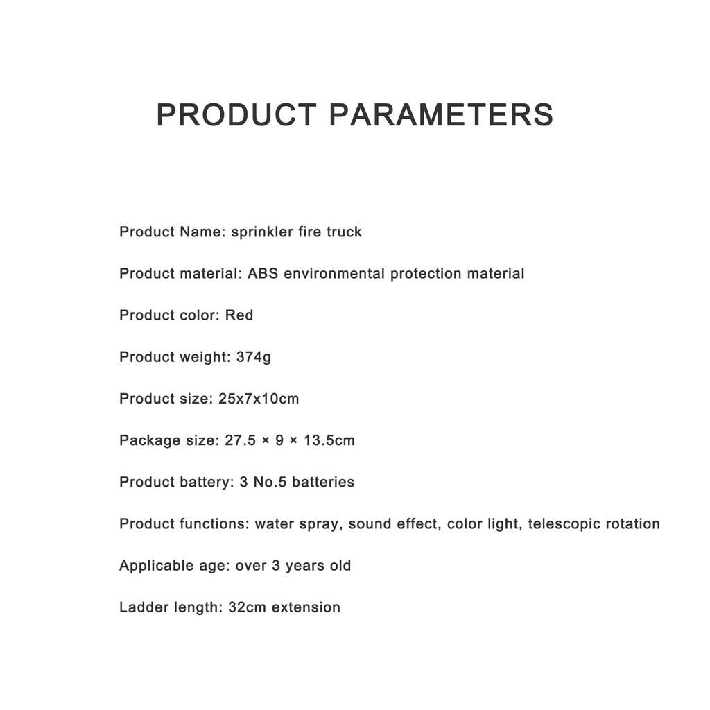 Игрушка Водовоз Пожарный 360?? Пожарная Машина Машина Музыка Свет Развивающие Игрушки