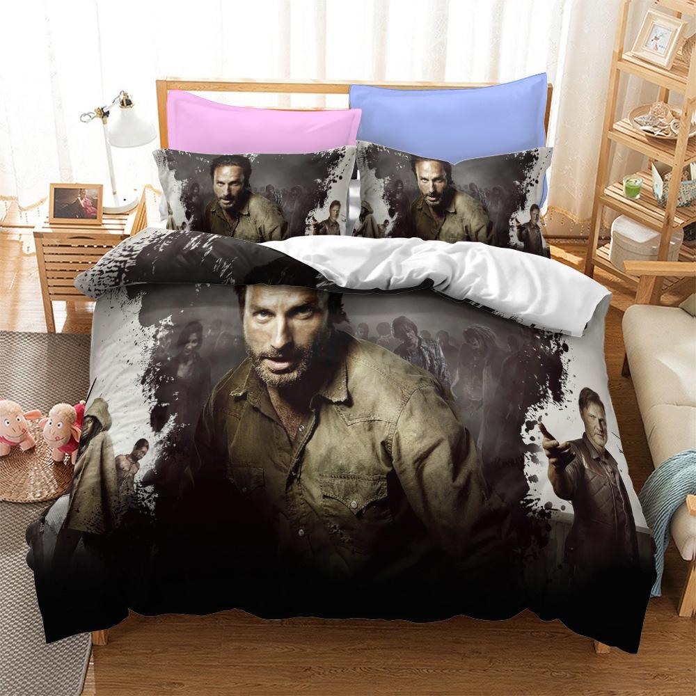 The Walking Dead Series Bedding Three-Piece Home Textile Kit