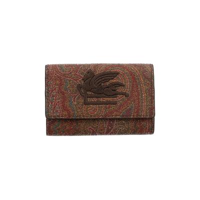 Etro Пейсли Жаккард Пегас Кошелек для карт M0019