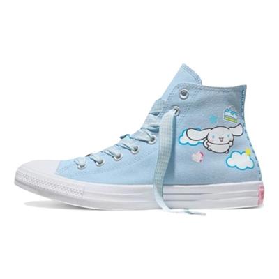Hello Kitty x Chuck Taylor 70 All-Star High Cinnamoroll Унисекс Кроссовки Синий Голубой Бело-Розовый A17698C