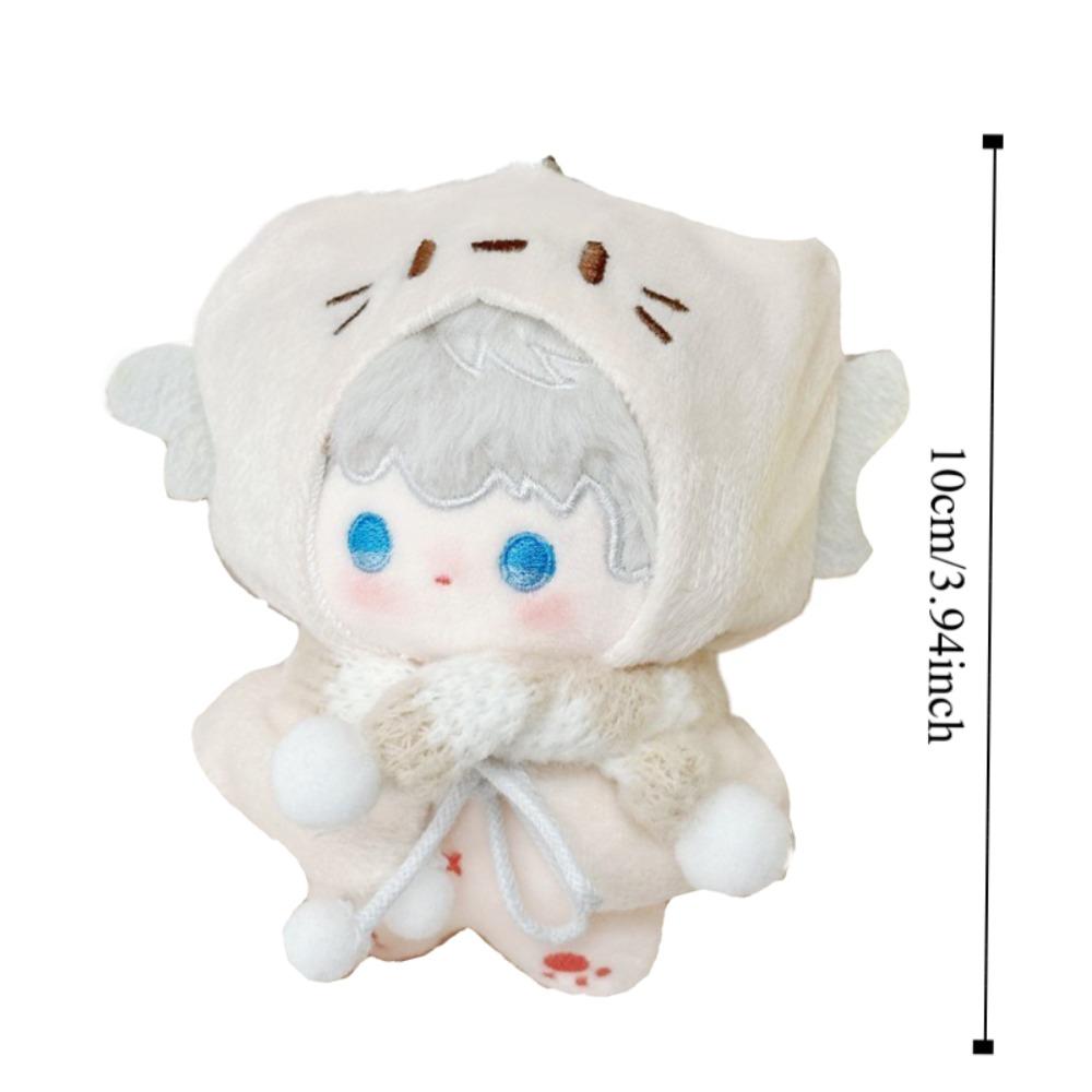 Suit Doll Clothes Outfit Kitten Cloak Doll Dress Up Set 10cm Cotton Doll Clothes  Doll Accessories