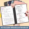 With Whiteboard Pen Erasable Whiteboard Draft Reusable Office Notebooks Students Gift