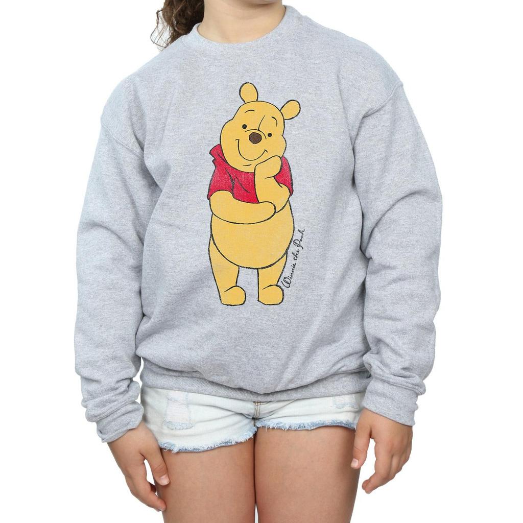 Winnie the Pooh Girls Classic Sweatshirt
