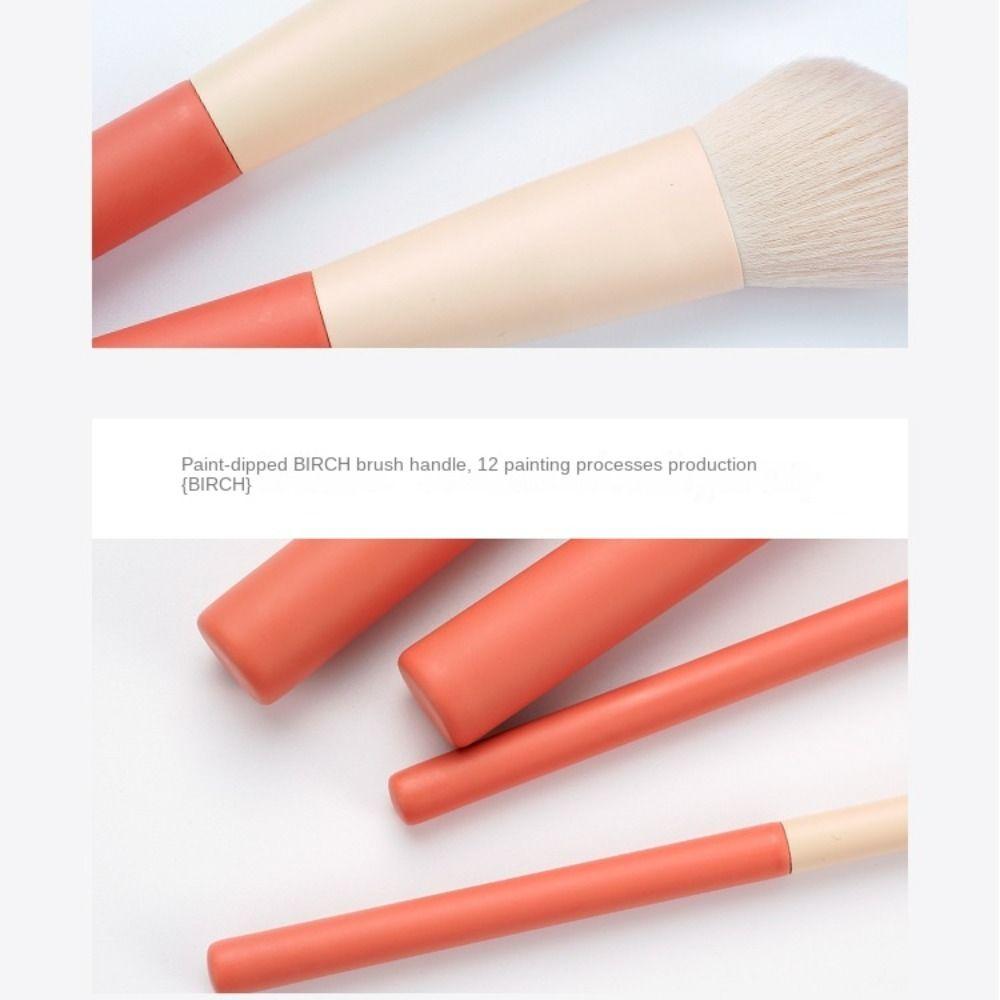 Кисть Кабуки Кисть для Рассыпчатой Пудры Мягкий Ворс Кисть для Теней для Век Набор Кистей для Красоты и Макияжа Женский