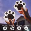 LED solar outdoor decorative lights, cute paw print lights, waterproof terrace garden lawn layout landscape lights
