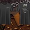 American Summer Men's M18 Tactical Shooting Military Fans Outdoor Competition Training Printed Crew Neck Short-sleeved T-shirt