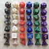 7Pcs KTV Party Multicolor Polyhedral Numbers Dice Table Board Game Supply Gift