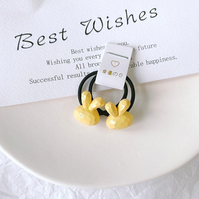 New Bow Cute Rope Children Baby Elastic Hair Rubber Bands Accessories Kids Girl Headband Tie Ring Headwear Scrunchie