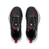 Баскетбольные кроссовки Li Ning Primary 3.0 V2 Comfortable Shock Absorbing Mid-Top для детей, детские кроссовки черного цвета YKBT074-9