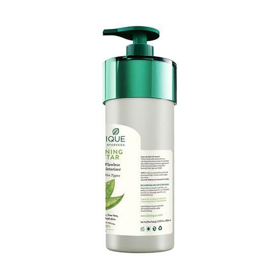 Увлажняющий лосьон (800 мл), Morning Nectar Visibly Flawless Skin Moisturizer,  Biotique