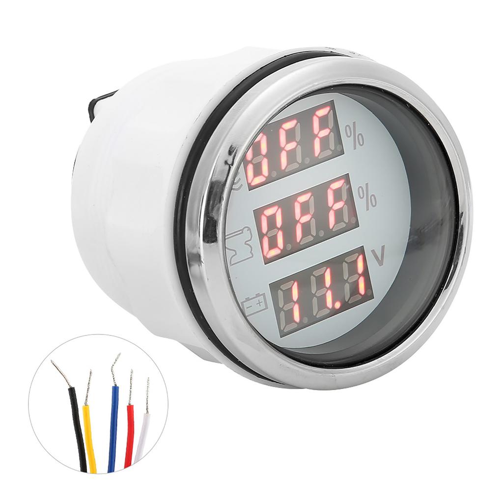 52MMCelsius2in 3‑In‑1 Water Meter Sewage Gauge Voltage Instrument 0‑190 Ohm EU Standard
