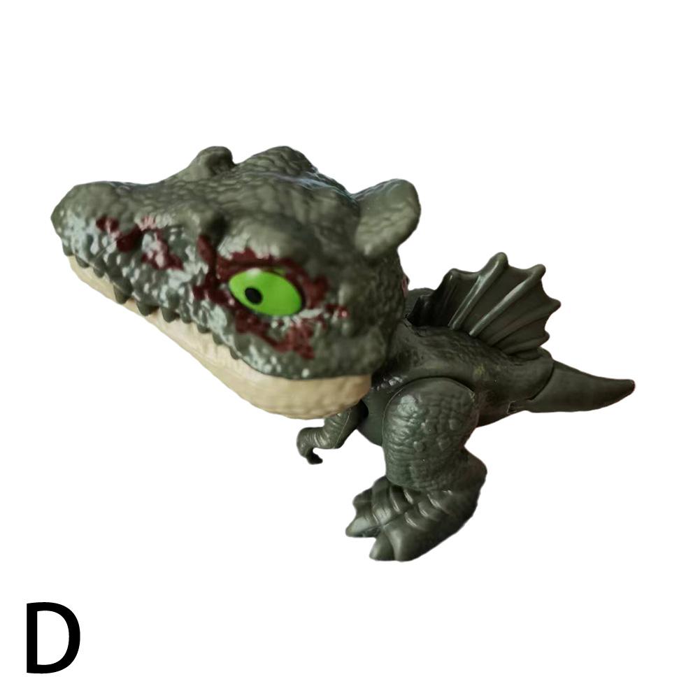 Укус руки и пальца динозавра хитрая модель тираннозавра подвижные яйца подарок смешная креативная игрушка с суставами M2U5