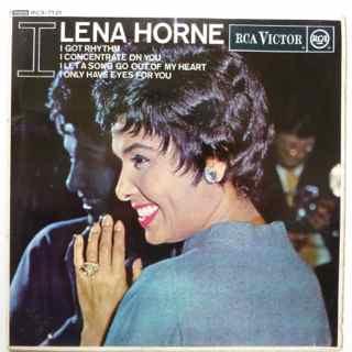 7-дюймовая пластинка ЛЕНА ХОРН - Я, Лена Хорн RCX7121 RCA Victor 1962 Великобритания Блюз Б/у