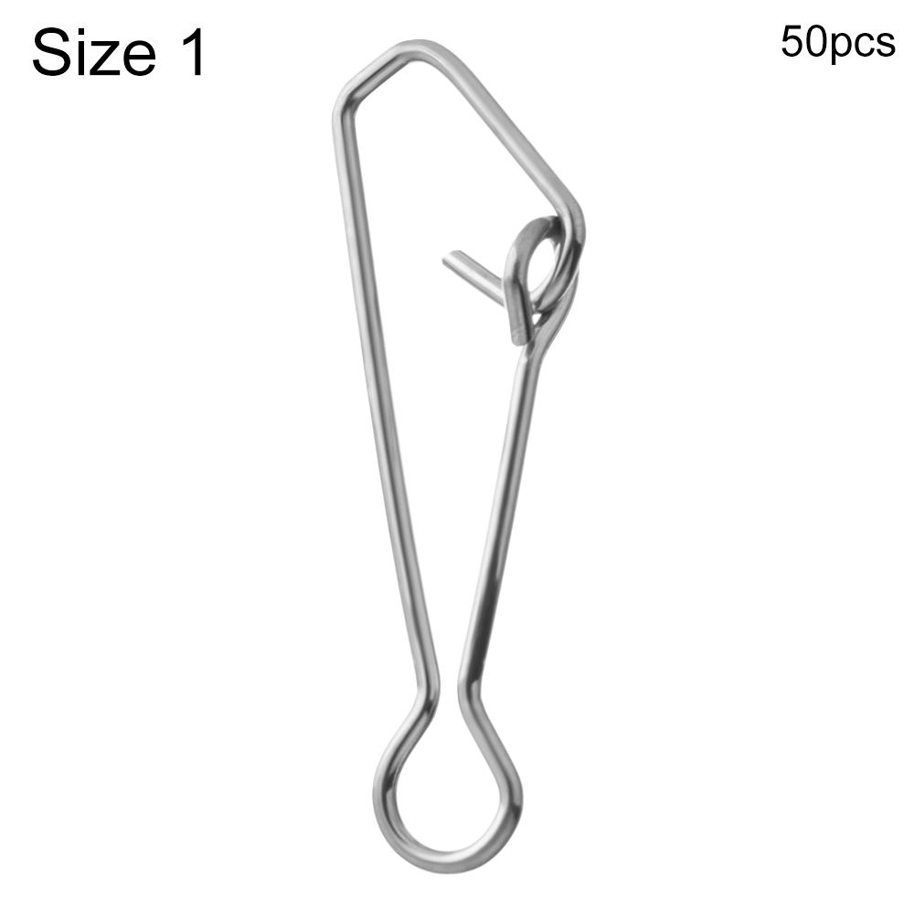 Line Tackle High Quality Safety Pin Fast Clip Lock Barrel Swivel Connector Fishing Hanging Snap