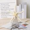 Starfish Christmas Tree Topper Xmas Tree Decoration Starfish Tree Topper with Spring for Home Bar Shop Holiday Party Decor