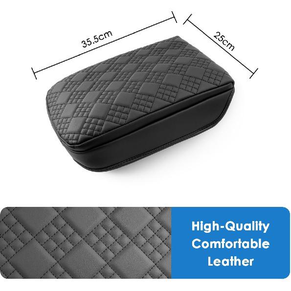 Чехол на центральную консоль 2024 2025 2026 для Chevrolet Traverse (LS/LT/Z71/High Country/RS), Мягкая и удобная кожаная накладка на подлокотник 2026 2025 Chevy