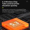 TWS Bluetooth 5.3 Наушники 3D HiFi Стерео Беспроводные наушники Игровая спортивная гарнитура с микрофоном Светодиодный цифровой дисплей Наушники-вкладыши для iPhone