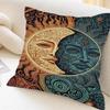 Солнце Небесная Луна Богемная Наволочка Чехол на Подушку Обивка Диван Плед Подушка Домашний Декор Наволочка