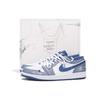 Air Jordan 1 Coverage Низкие Винтажные Баскетбольные Кроссовки Мужские Морской Синий 553558-414(Team59-xSBOX)