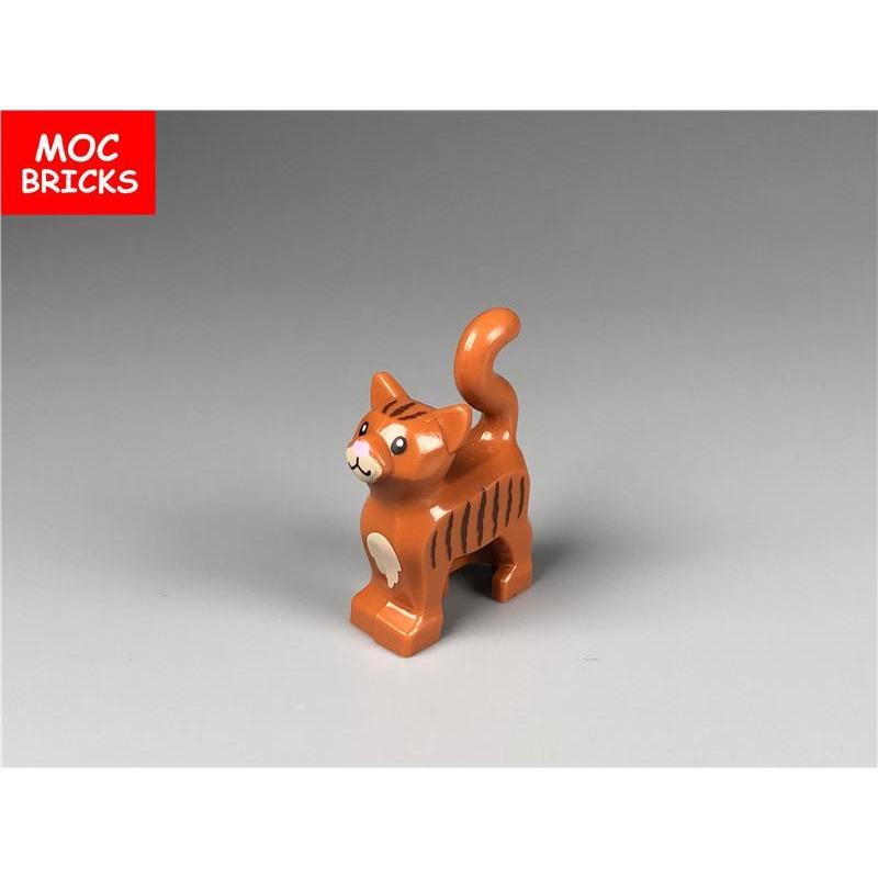 5 шт./лот MOC Кирпичики Животное Белый Черный Маленький Маленький Кот 6175px1 Образовательные DIY Строительные Блоки Игрушки для детей Рождественские Подарки