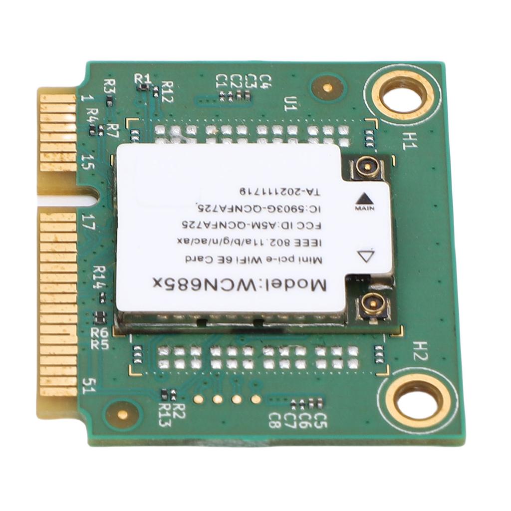 Карта PCIE WiFi Поддержка для 11 10 ПК 6 ГБ 6 ГГц 5 ГГц 2,4 ГГц Диапазон WiFi 6E Беспроводная карта с 5.3 OFDMA MU MIMO s