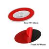 3D Aluminium Logo Land Rover Emblem Car Front Sticker Rear Trunk Badge For Land Rover Range Rover Freelander Discovery Defender BQ8