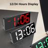 12/24H Функция «анти-беспокойство» Цифровой будильник Голосовое управление Температура Повтор Ночной режим Настольные часы Светодиодные часы Электронные часы